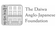 Sponsor logo: The Daiwa Anglo Japanese Foundation